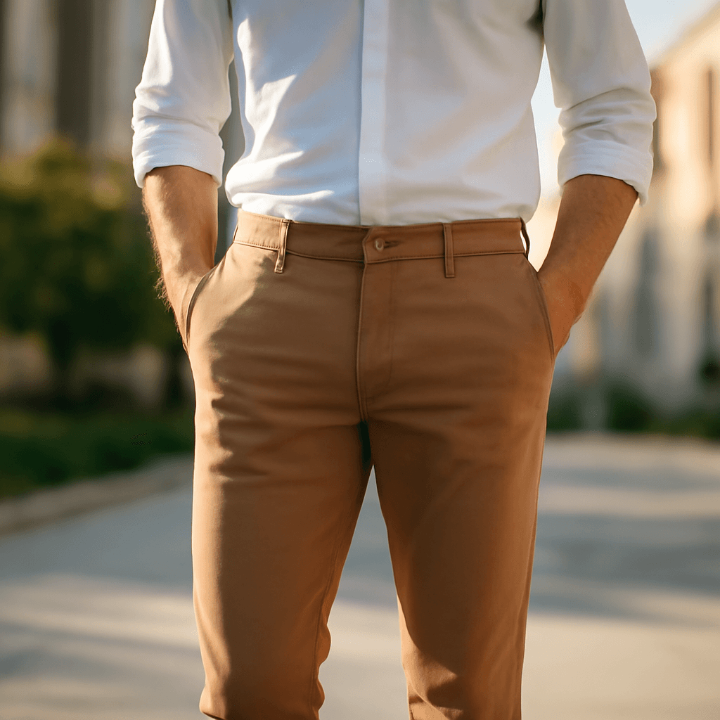 Guide d'achat pantalon chino homme : styles et tendances